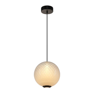 Celeste Round Pendant - White / 11.80