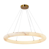 Camila Ring Chandelier - Brushed Brass / 35.00