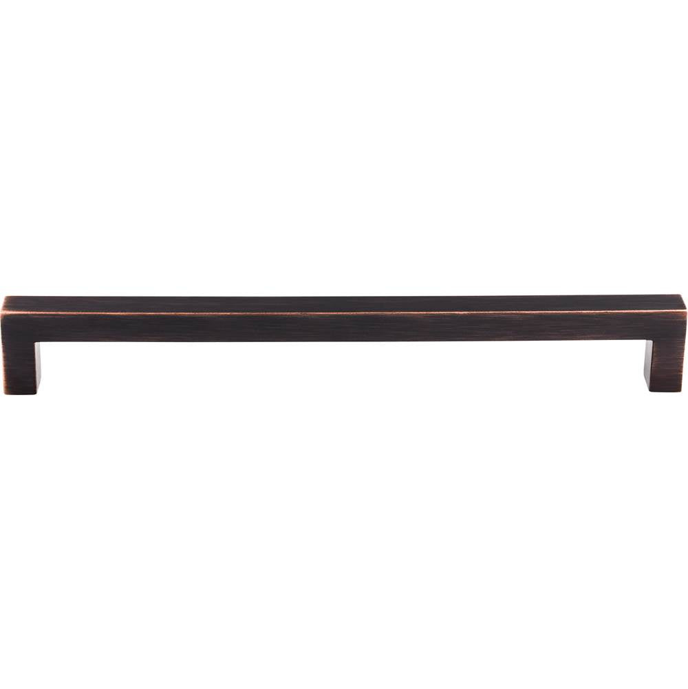 Top Knobs TK165 Square Bar Appliance Pull 18 Inch - Tuscan Bronze