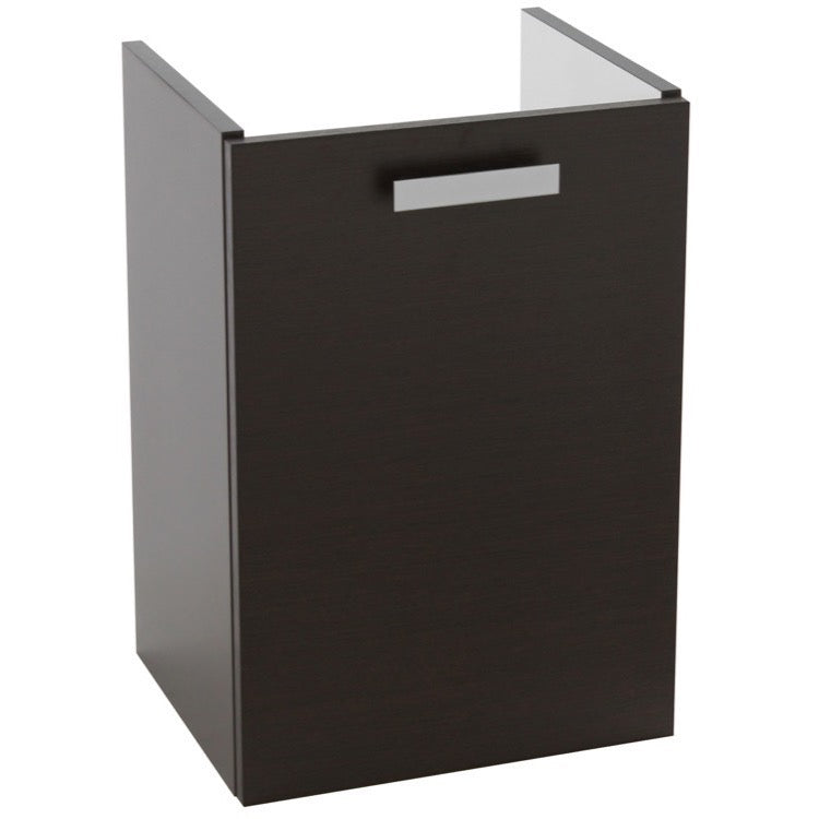 15 Inch Wall Mount Wenge Bathroom Vanity Cabinet