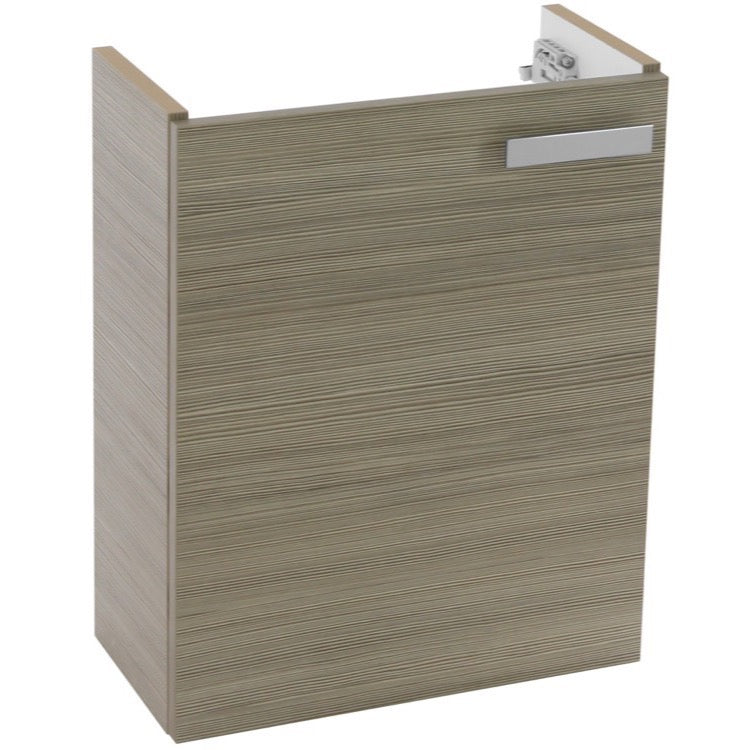 19 Inch Wall Mount Larch Canapa Bathroom Vanity Cabinet