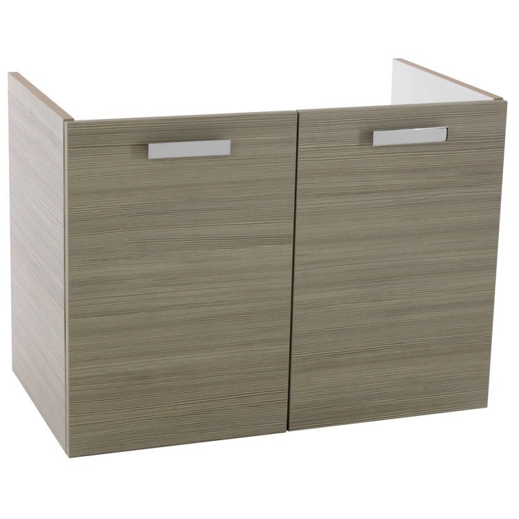 30 Inch Wall Mount Larch Canapa Bathroom Vanity Cabinet