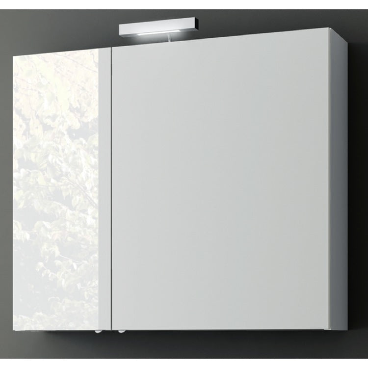 35 Inch Wall Mounted Medicine Cabinet with 2 Doors