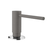 FRANKE ACT-SD-STG Active ACT-SD-STG Single Hole Top Refill Soap Dispenser in Stone Grey. In Stone Grey