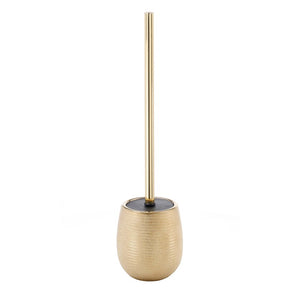 Toilet Brush, Gold Pottery