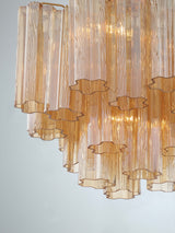 Addis 4 Light Aged Brass Chandelier ADD-300-AG-AM