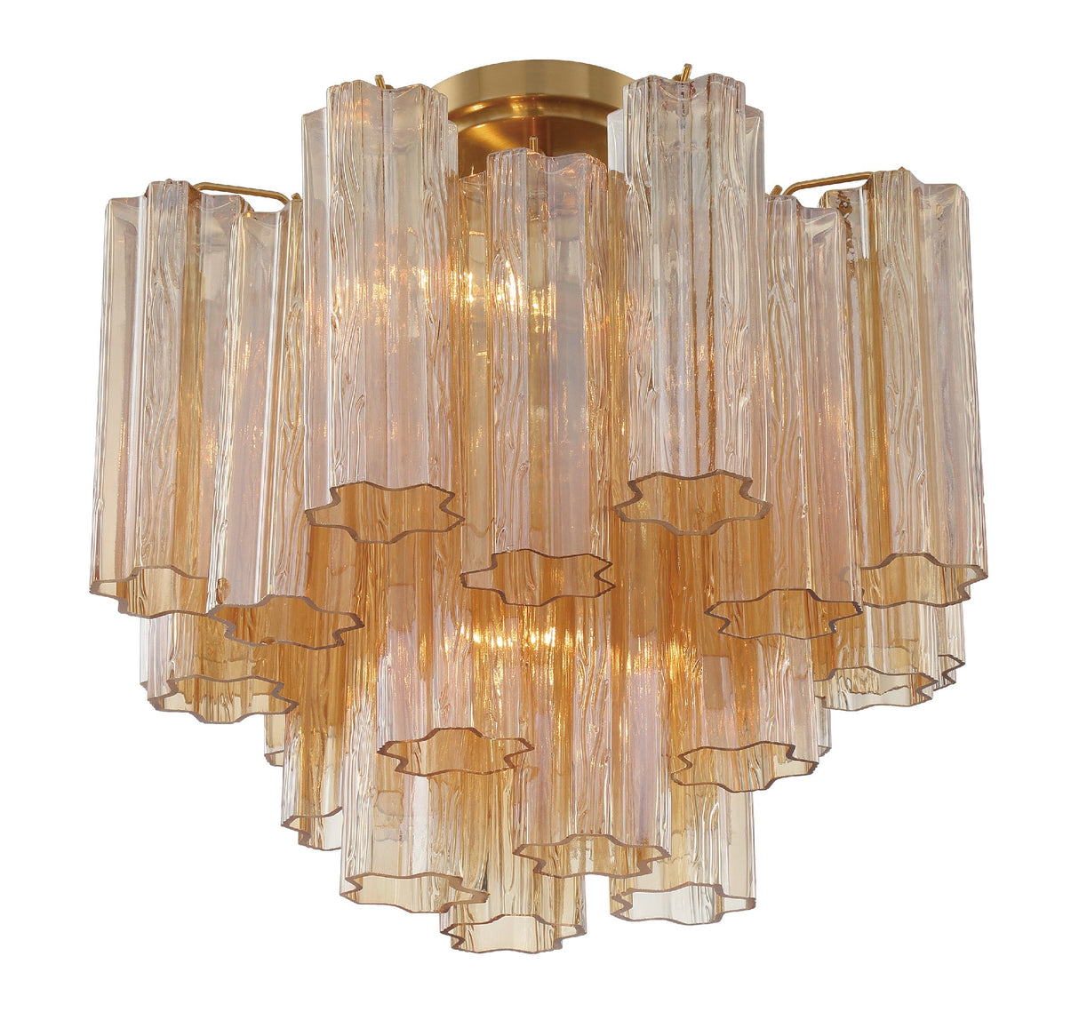 Addis 4 Light Aged Brass Semi Flush Mount ADD-300-AG-AM_CEILING
