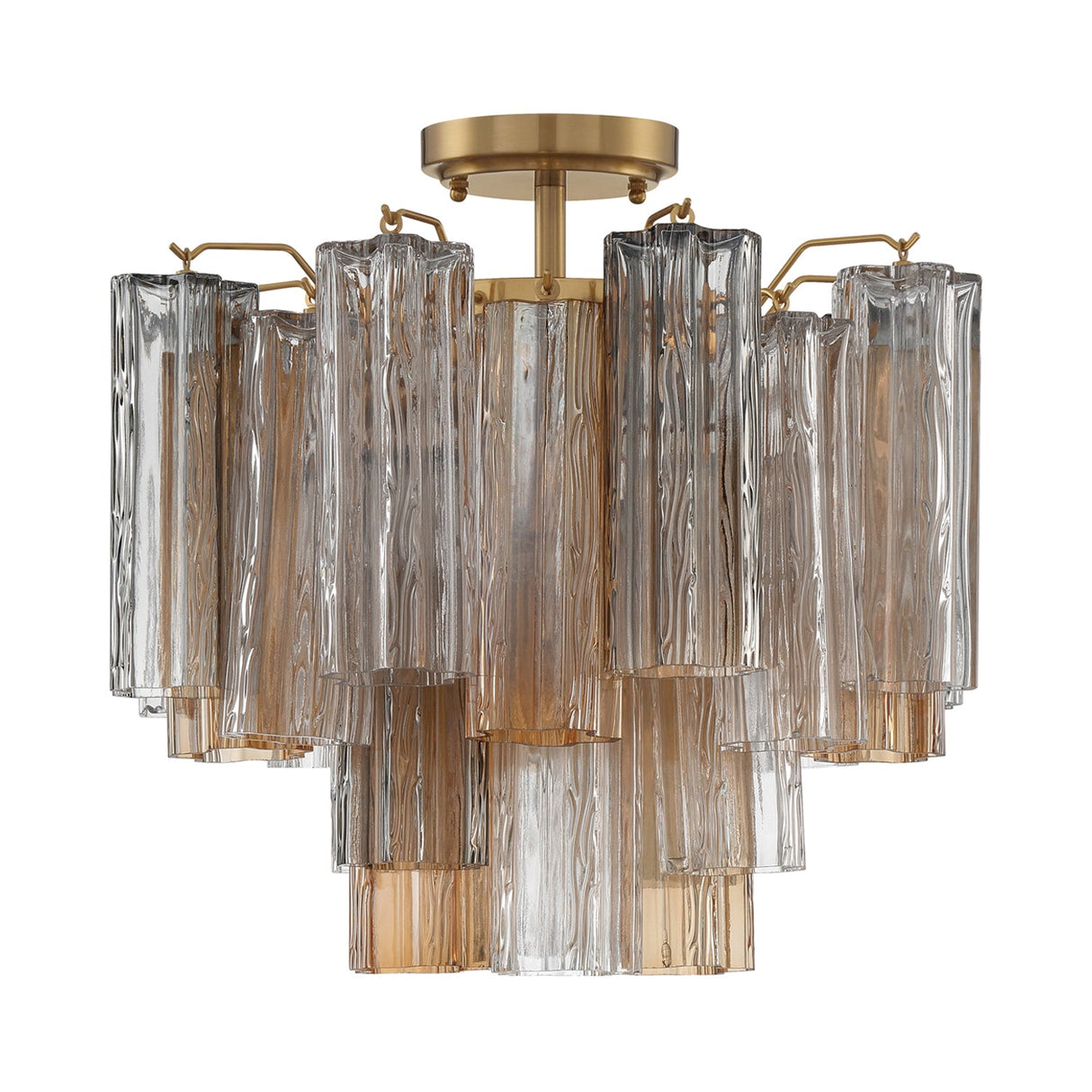 Addis 4 Light Aged Brass Semi Flush Mount ADD-300-AG-AU_CEILING