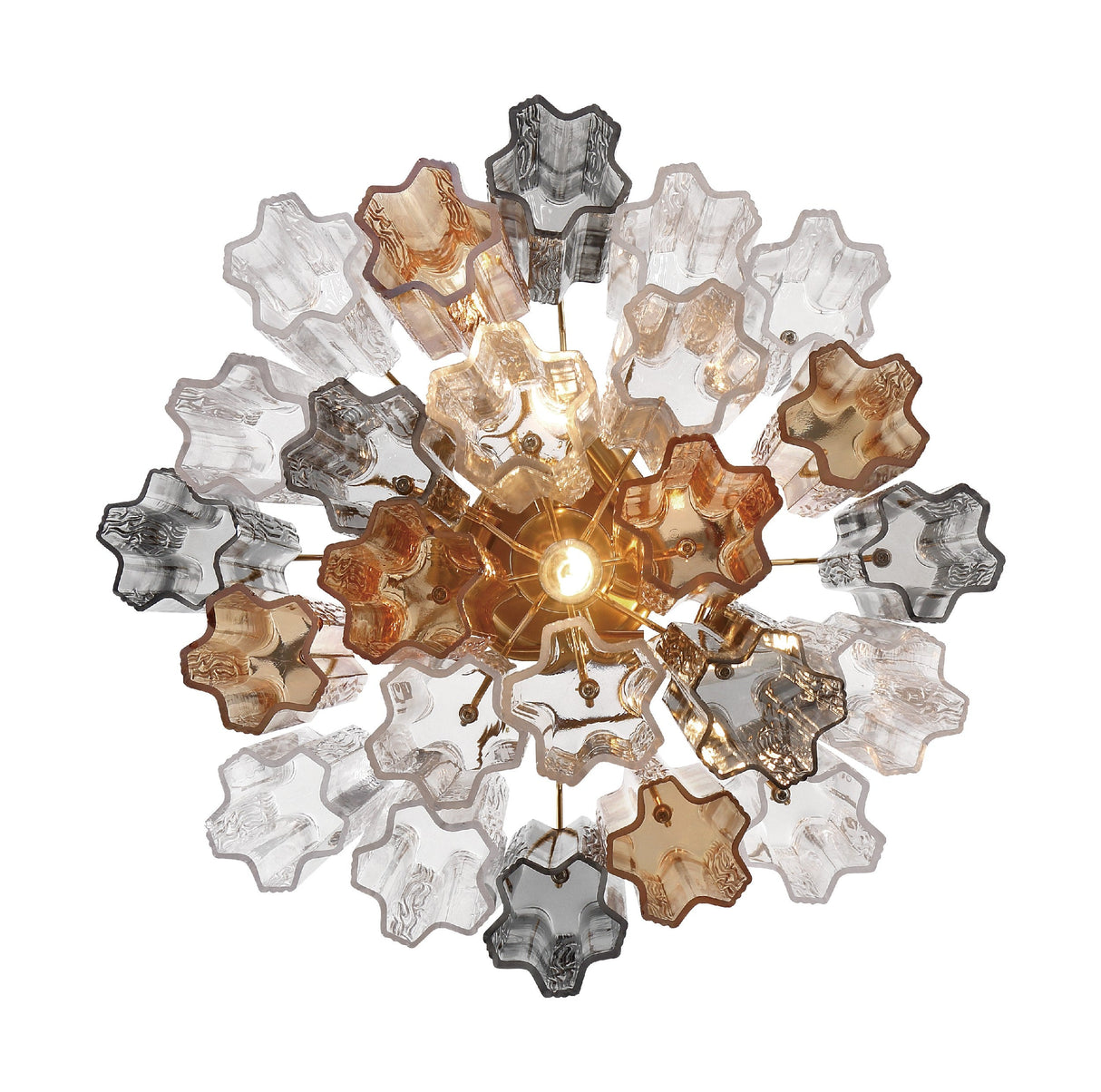 Addis 4 Light Aged Brass Semi Flush Mount ADD-300-AG-AM_CEILING