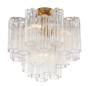 Addis 4 Light Aged Brass Semi Flush Mount ADD-300-AG-AM_CEILING