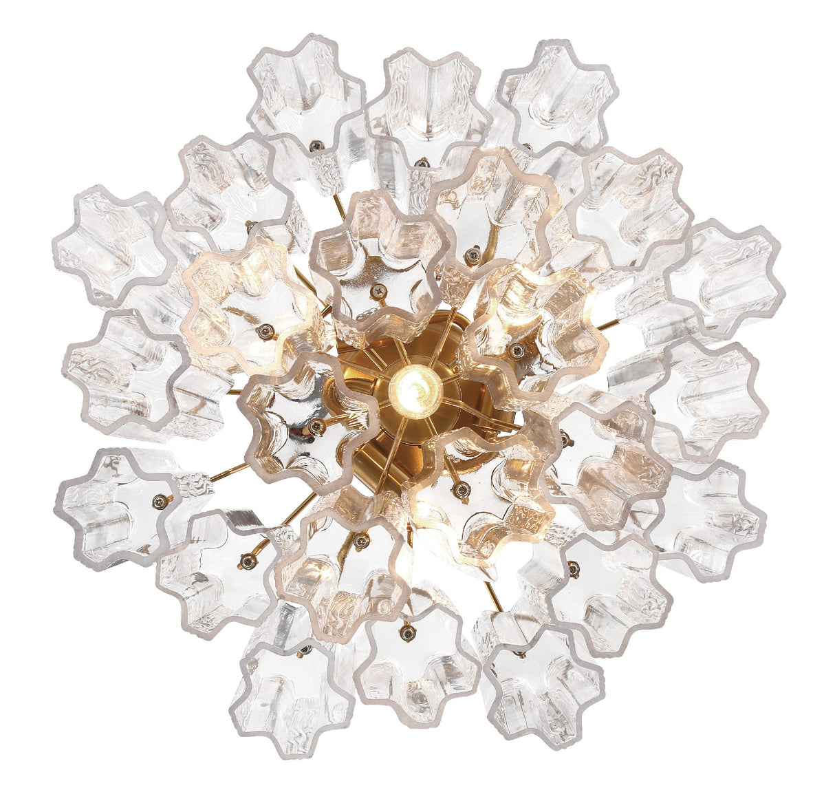 Addis 4 Light Aged Brass Semi Flush Mount ADD-300-AG-AM_CEILING