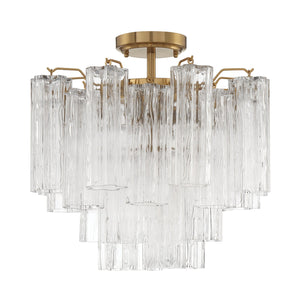 Addis 4 Light Aged Brass Semi Flush Mount ADD-300-AG-AM_CEILING