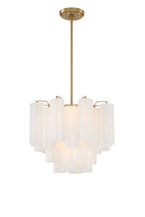 Addis 4 Light Aged Brass Chandelier ADD-300-AG-AM