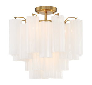 Addis 4 Light Aged Brass Semi Flush Mount ADD-300-AG-AM_CEILING
