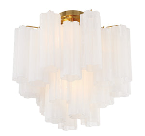 Addis 4 Light Aged Brass Semi Flush Mount ADD-300-AG-AM_CEILING