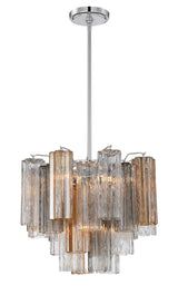 Addis 4 Light Aged Brass Chandelier ADD-300-AG-AM