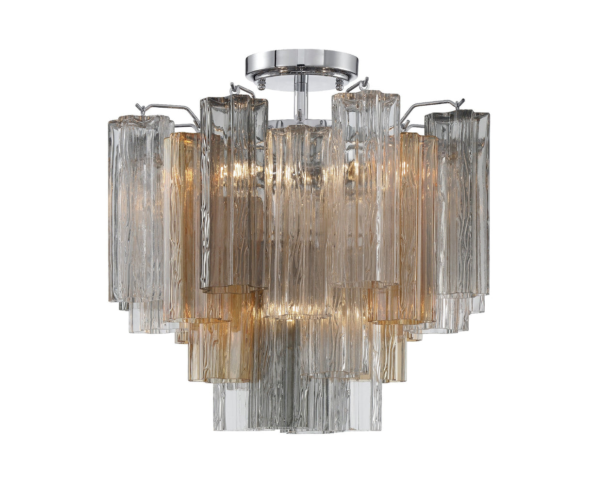 Addis 4 Light Aged Brass Semi Flush Mount ADD-300-AG-AM_CEILING