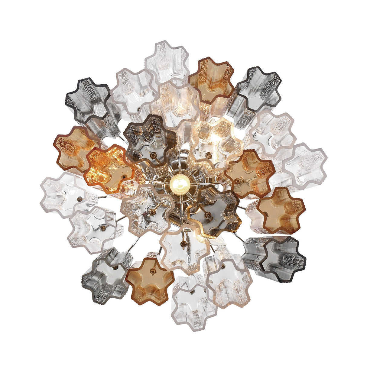 Addis 4 Light Aged Brass Semi Flush Mount ADD-300-AG-AM_CEILING