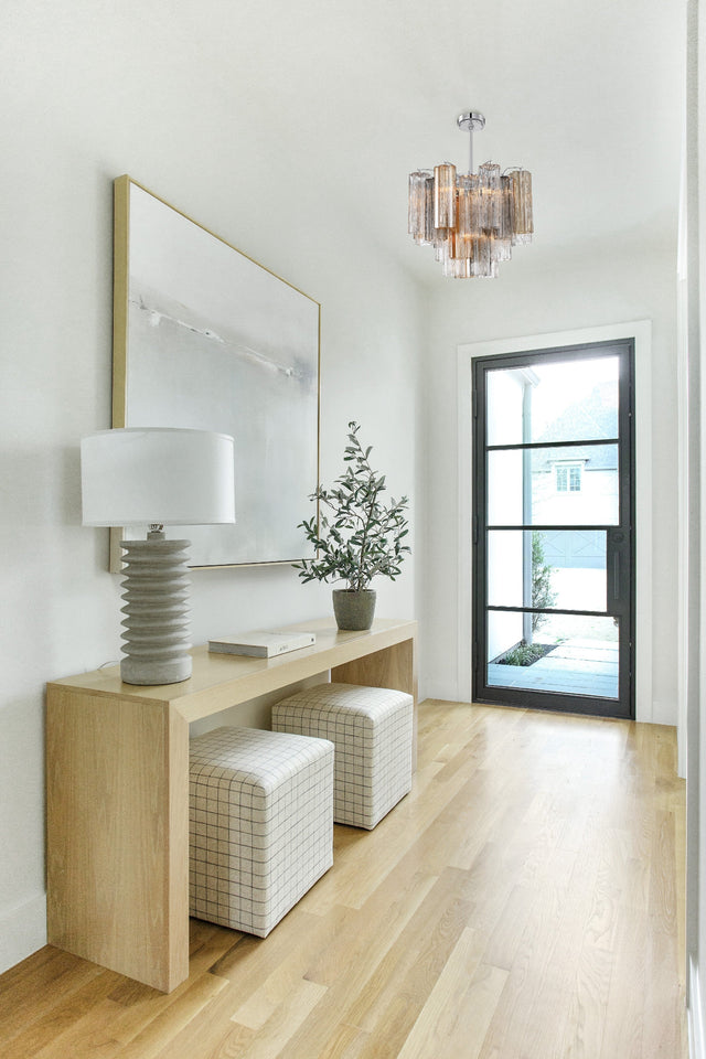 Addis 4 Light Aged Brass Chandelier ADD-300-AG-AM