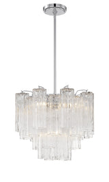 Addis 4 Light Aged Brass Chandelier ADD-300-AG-AM