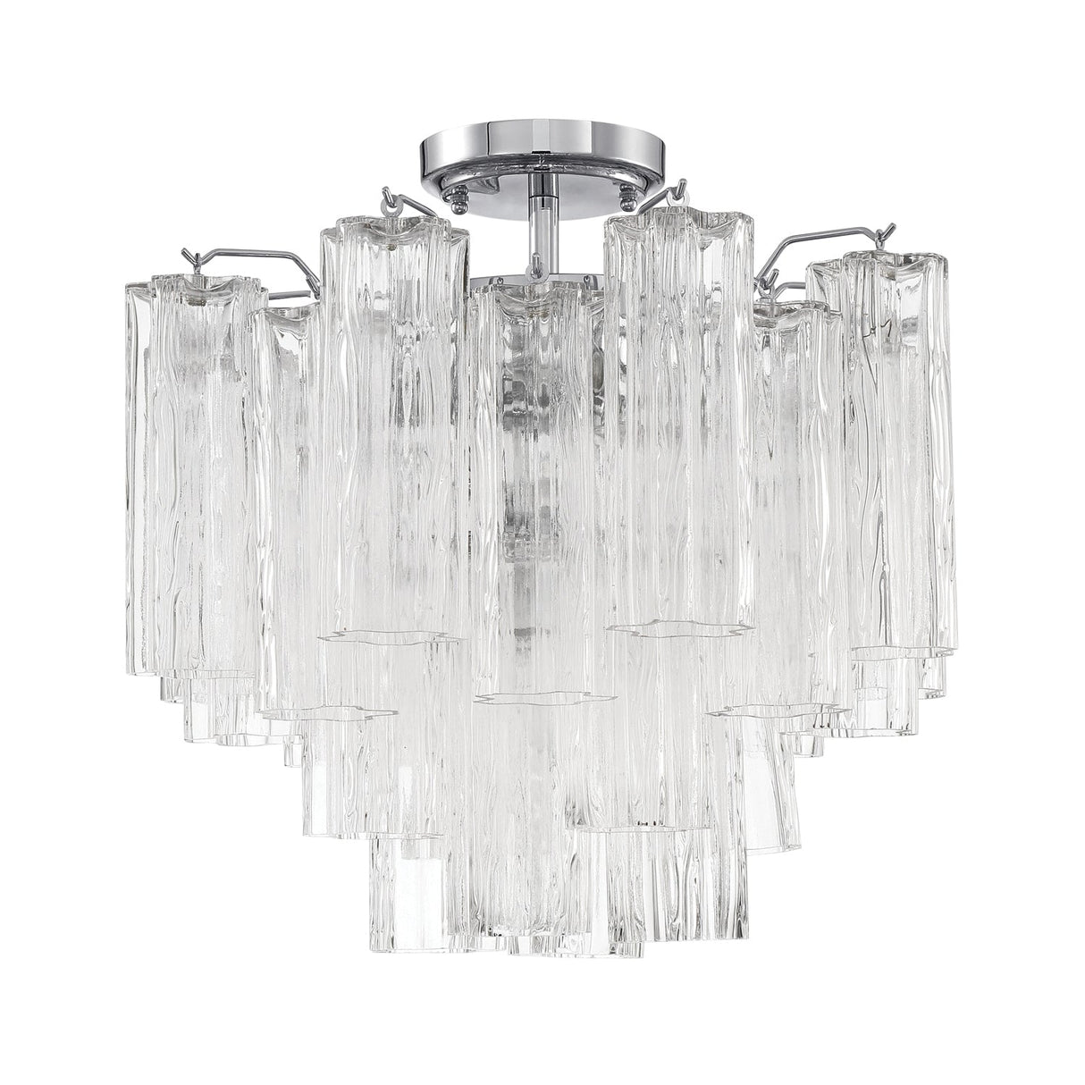 Addis 4 Light Polished Chrome Semi Flush Mount ADD-300-CH-CL_CEILING