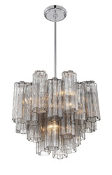 Addis 4 Light Aged Brass Chandelier ADD-300-AG-AM