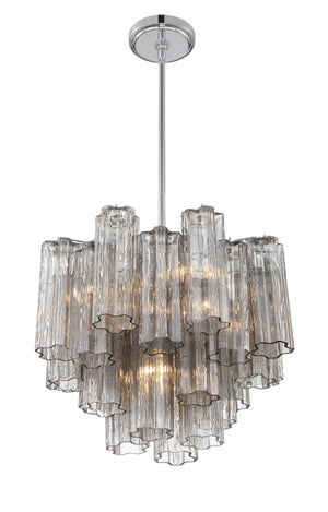 Addis 4 Light Aged Brass Chandelier ADD-300-AG-AM