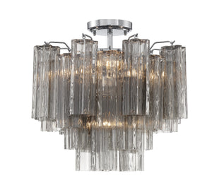 Addis 4 Light Aged Brass Semi Flush Mount ADD-300-AG-AM_CEILING