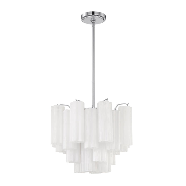Addis 4 Light Aged Brass Chandelier ADD-300-AG-AM