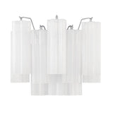 Addis 2 Light Polished Chrome Sconce ADD-302-CH-WH