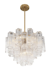 Addis 6 Light Aged Brass Chandelier ADD-306-AG-AM