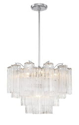 Addis 6 Light Aged Brass Chandelier ADD-306-AG-AM