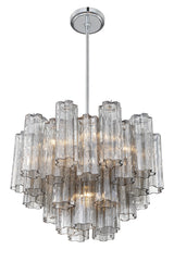 Addis 6 Light Aged Brass Chandelier ADD-306-AG-AM