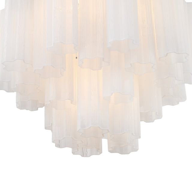 Addis 6 Light Aged Brass Chandelier ADD-306-AG-AM