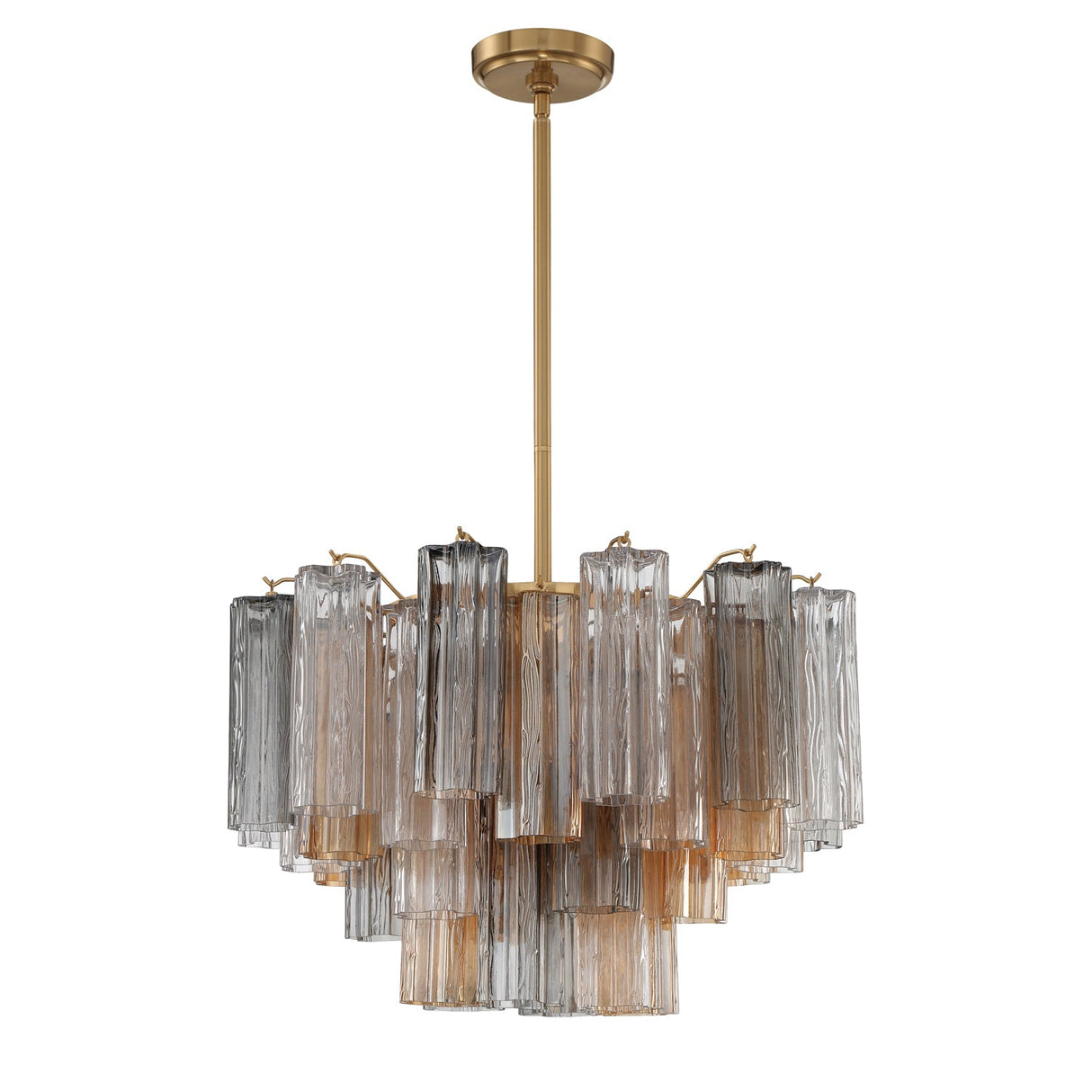 Addis 9 Light Aged Brass Chandelier ADD-308-AG-AU