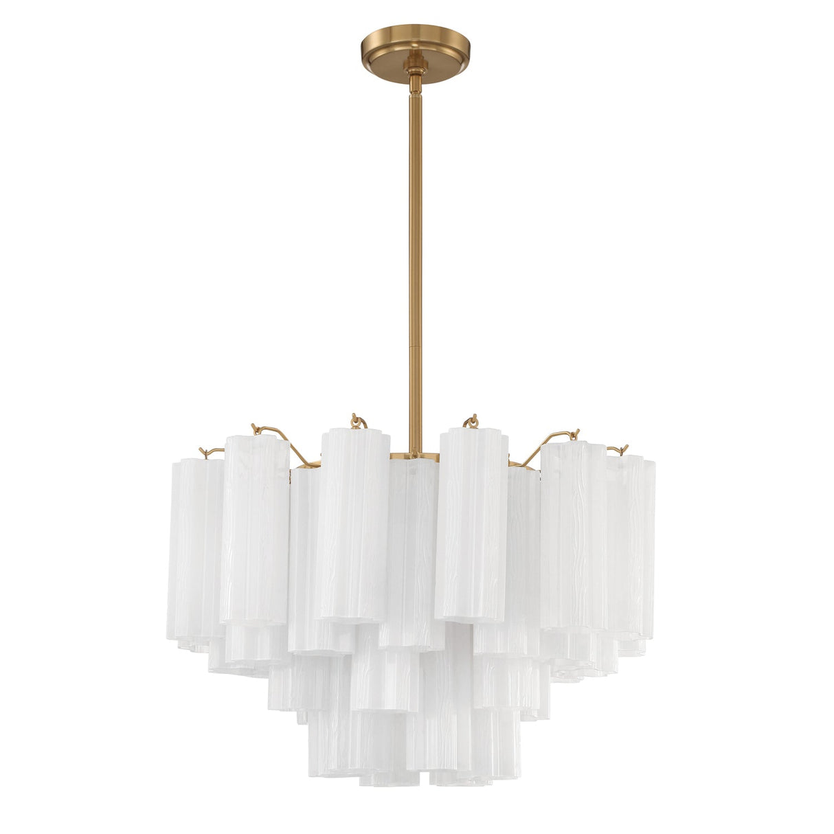 Addis 9 Light Aged Brass Chandelier ADD-308-AG-AM