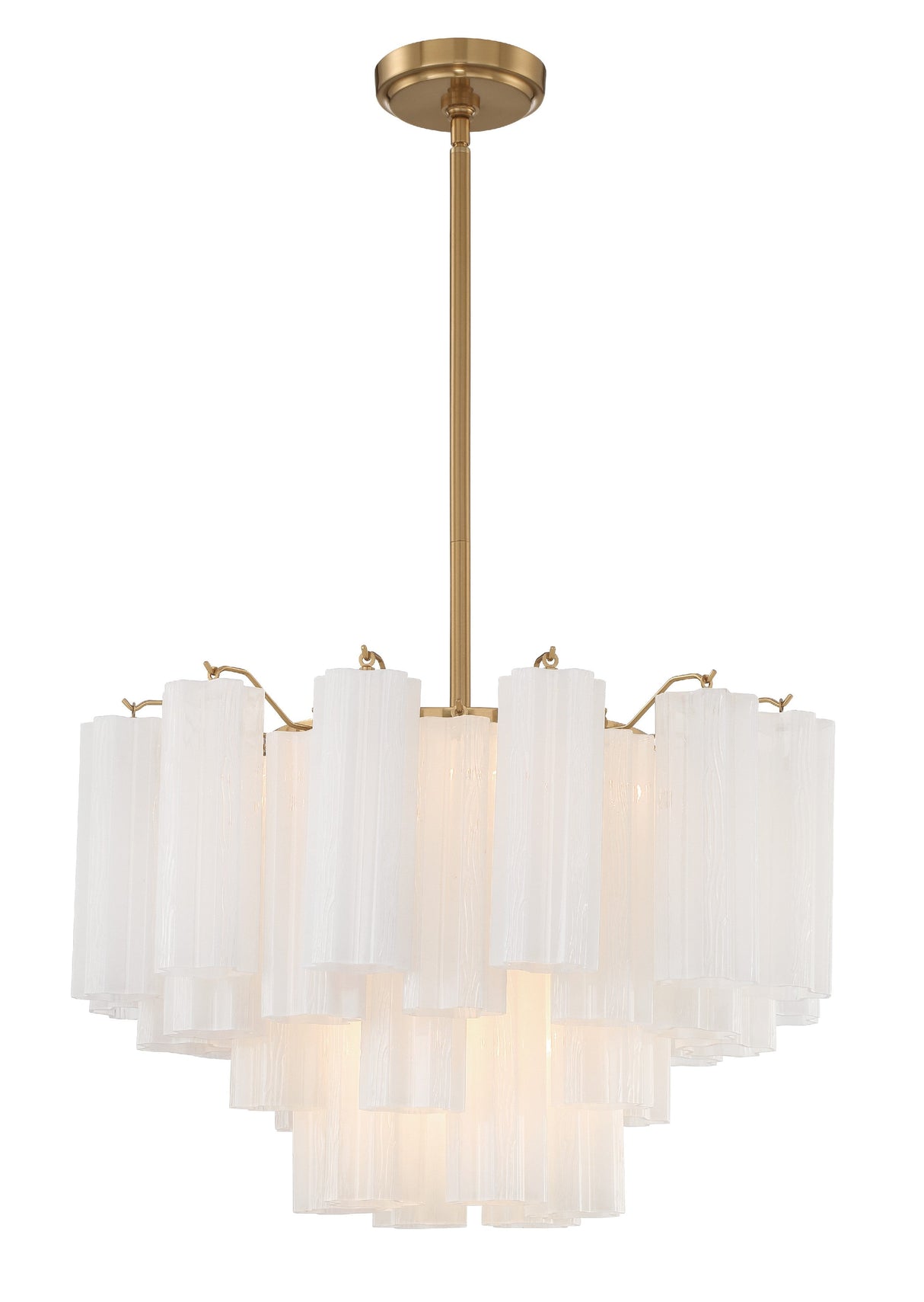 Addis 9 Light Aged Brass Chandelier ADD-308-AG-AM