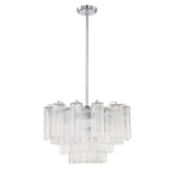 Addis 9 Light Polished Chrome Chandelier ADD-308-CH-CL