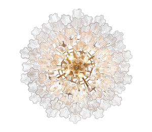 Addis 12 Light Aged Brass Chandelier ADD-312-AG-AM