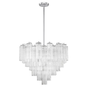 Addis 12 Light Polished Chrome Chandelier ADD-312-CH-CL