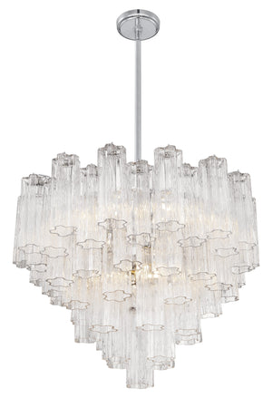 Addis 12 Light Aged Brass Chandelier ADD-312-AG-AM