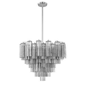 Addis 12 Light Polished Chrome Chandelier ADD-312-CH-SM
