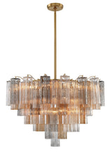 Addis 16 Light Aged Brass Chandelier ADD-316-AG-AM