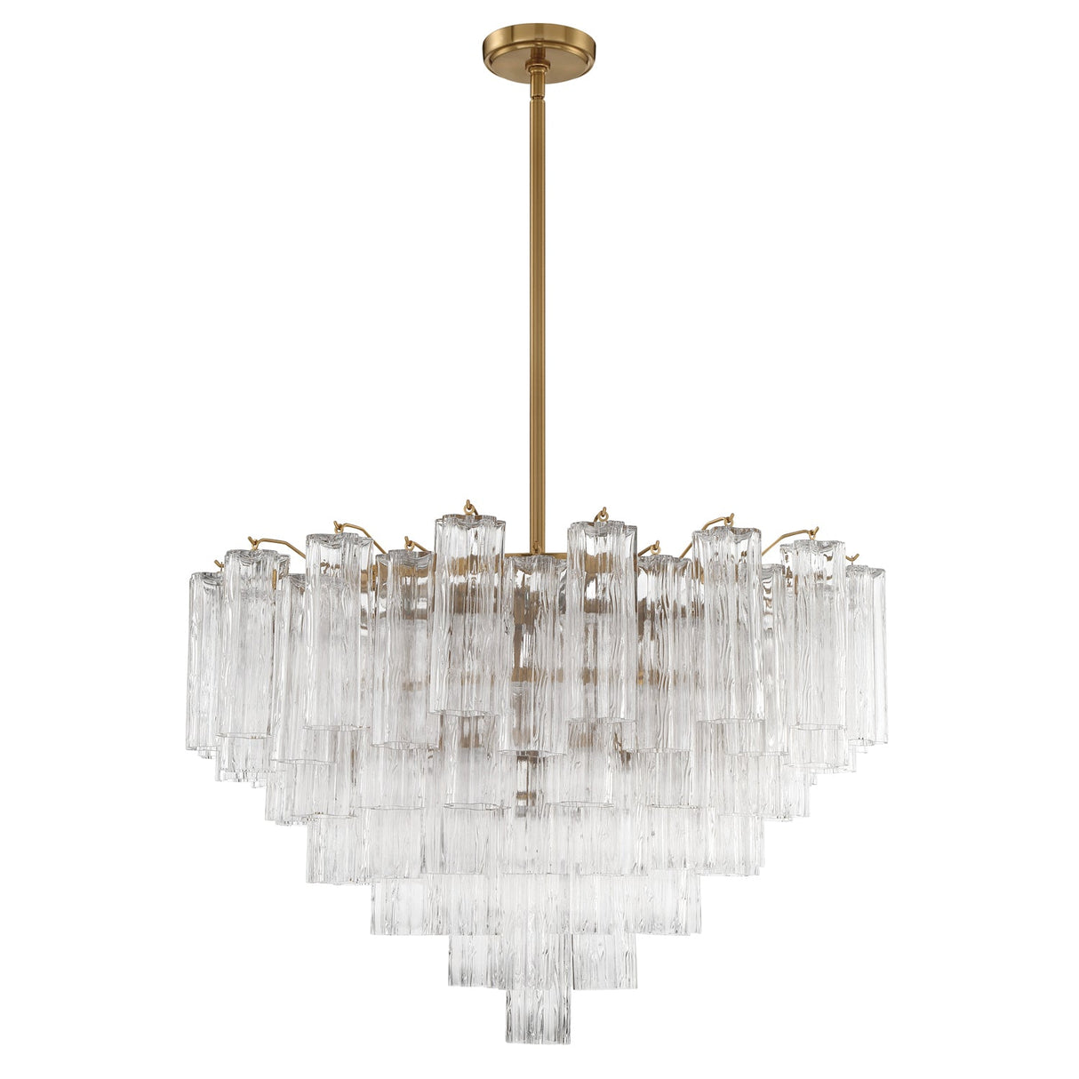 Addis 16 Light Aged Brass Chandelier ADD-316-AG-AM