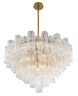 Addis 16 Light Aged Brass Chandelier ADD-316-AG-AM