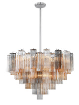 Addis 16 Light Aged Brass Chandelier ADD-316-AG-AM