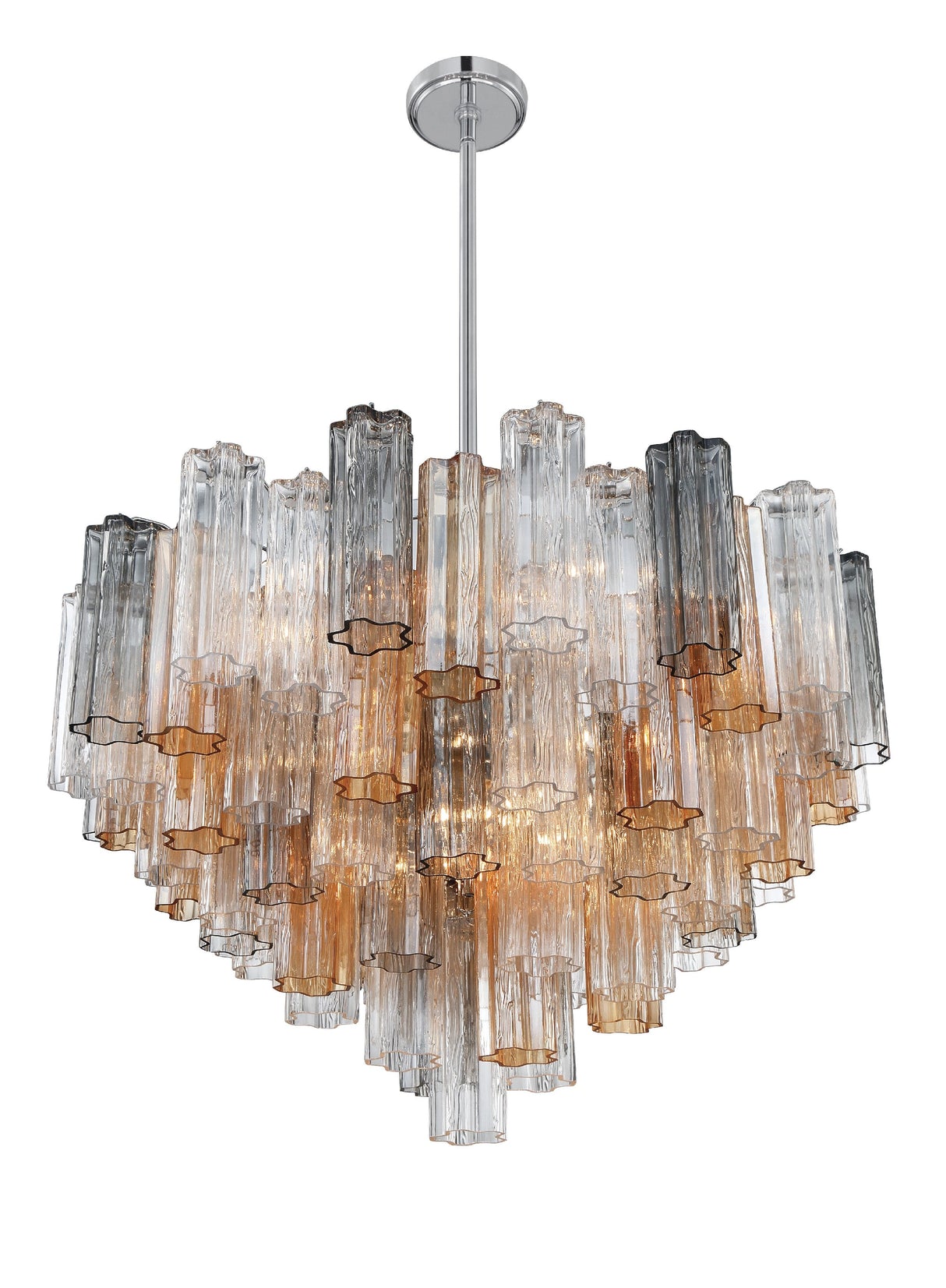 Addis 16 Light Aged Brass Chandelier ADD-316-AG-AM