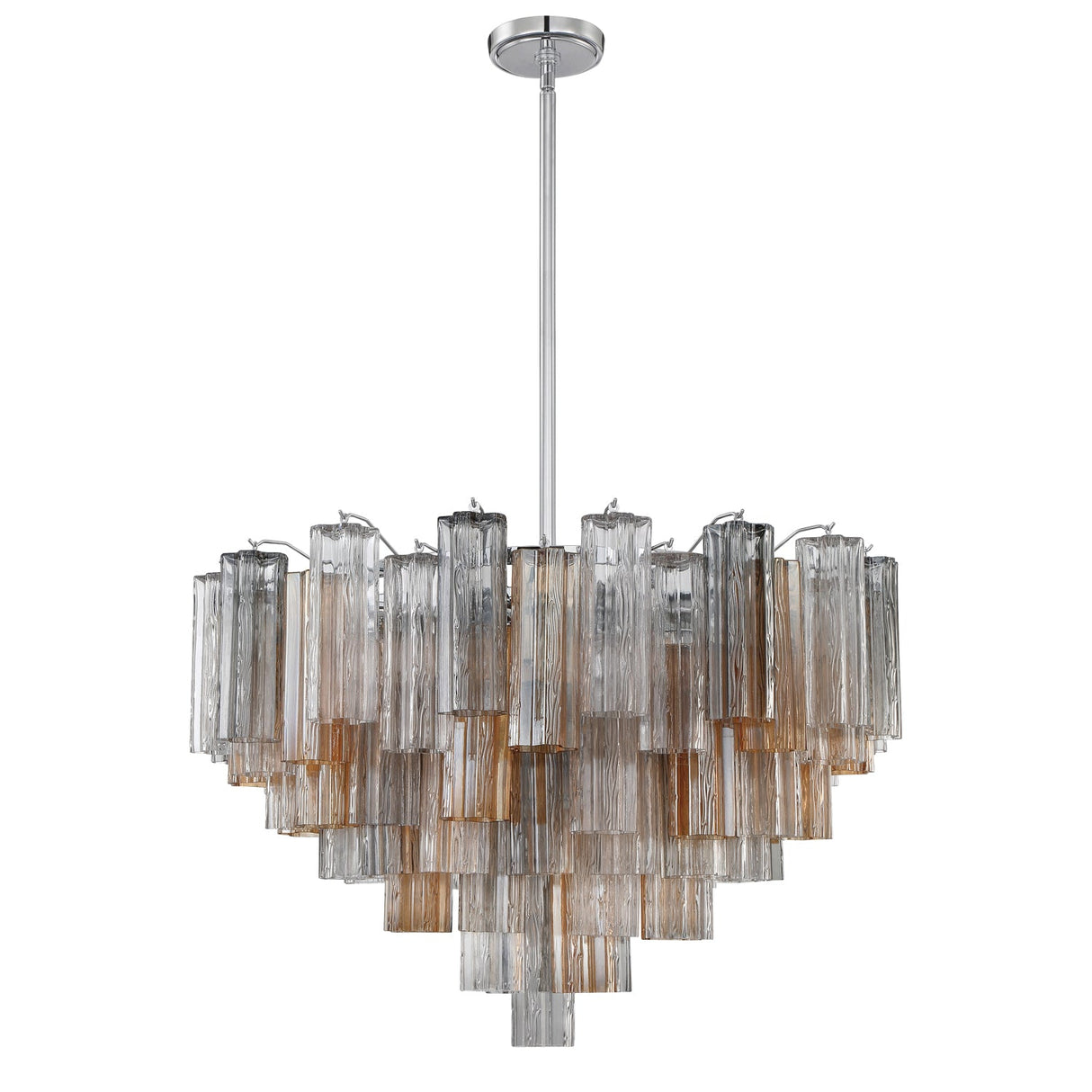 Addis 16 Light Aged Brass Chandelier ADD-316-AG-AM