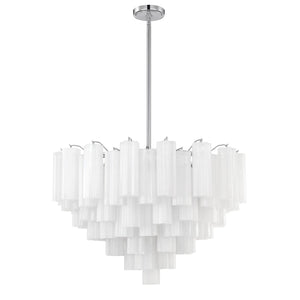 Addis 16 Light Polished Chrome Chandelier ADD-316-CH-WH