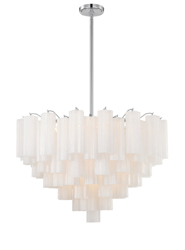 Addis 16 Light Aged Brass Chandelier ADD-316-AG-AM
